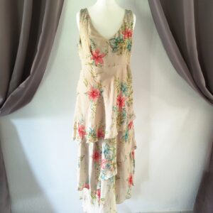 Robe longue à volants together