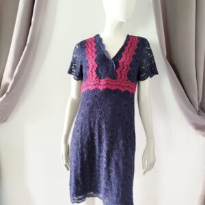 Robe en dentelle "jus d'orange"
