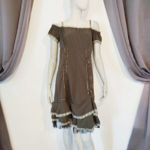 Robe épaules dénudées "des filles à la vanille"