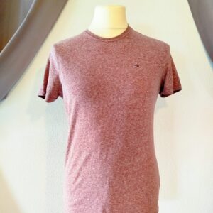 T shirt bordeau "tommy Hilfiger"