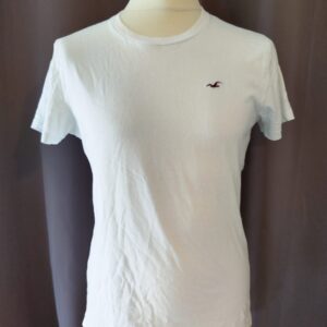 T shirt blanc "Hollister"