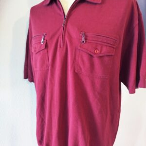 Polo rouge "l'homme moderne"