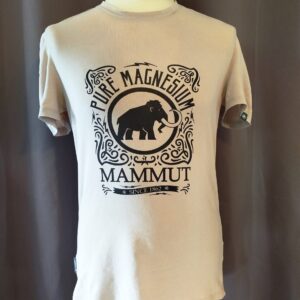 T shirt beige "Mammut"