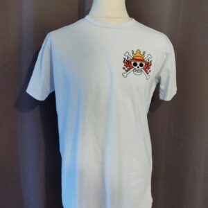 T shirt blanc "one piece"