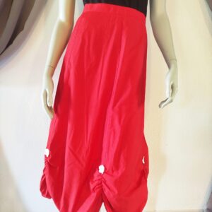 Jupe longue rouge