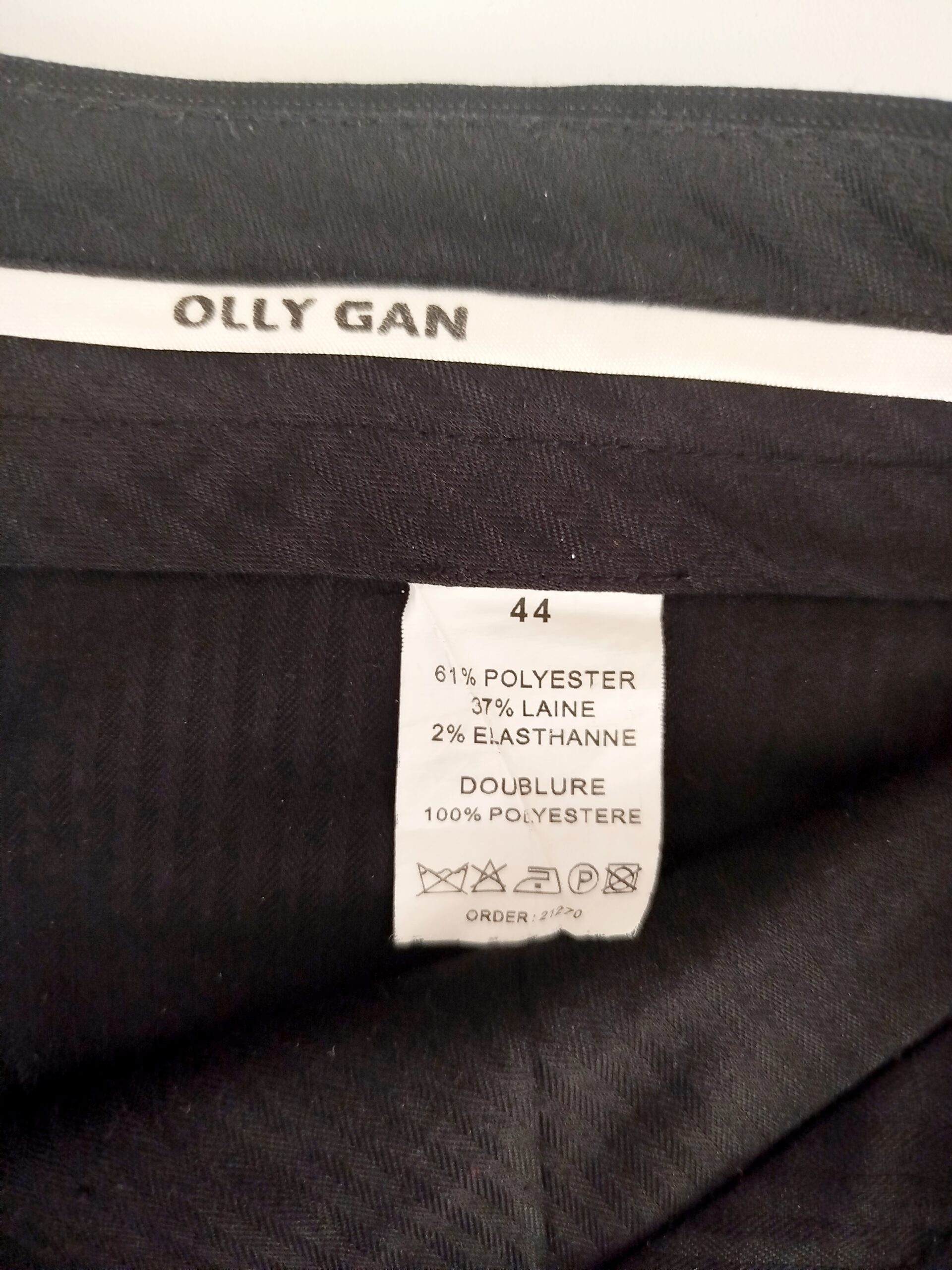 Costume gris foncé "Olly gan" – Image 17