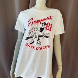 T-shirt pin-up Support 81 "Sol's"