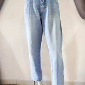 Jean mom bleu clair "Jennyfer"