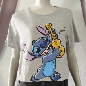T-shirt gris stitch " Disney"