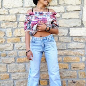 Jean straight bleu clair "Amisu" taille 36