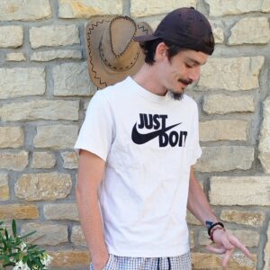 T-shirt blanc "Nike" taille M