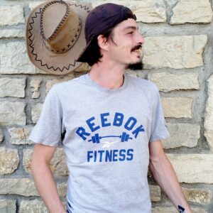 T-shirt gris "Reebok" taille S