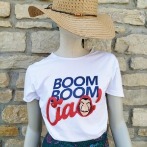 T-shirt casa de papel taille 38 "meinuoduo"
